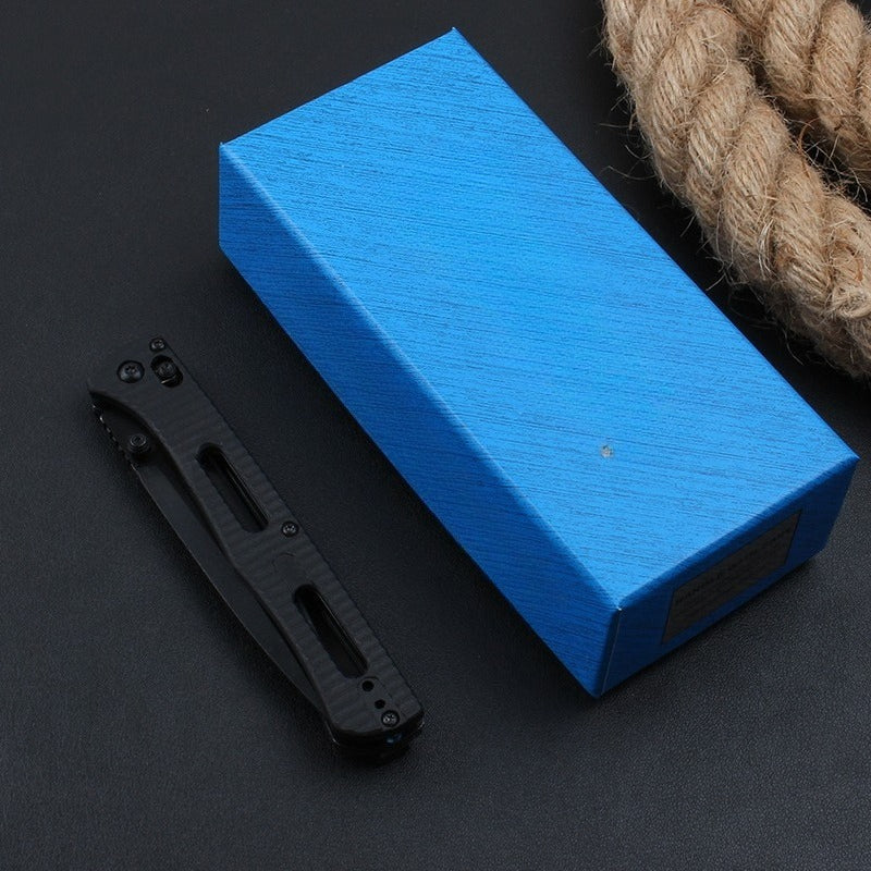 BM417 Herramienta plegable para exteriores, totalmente negra