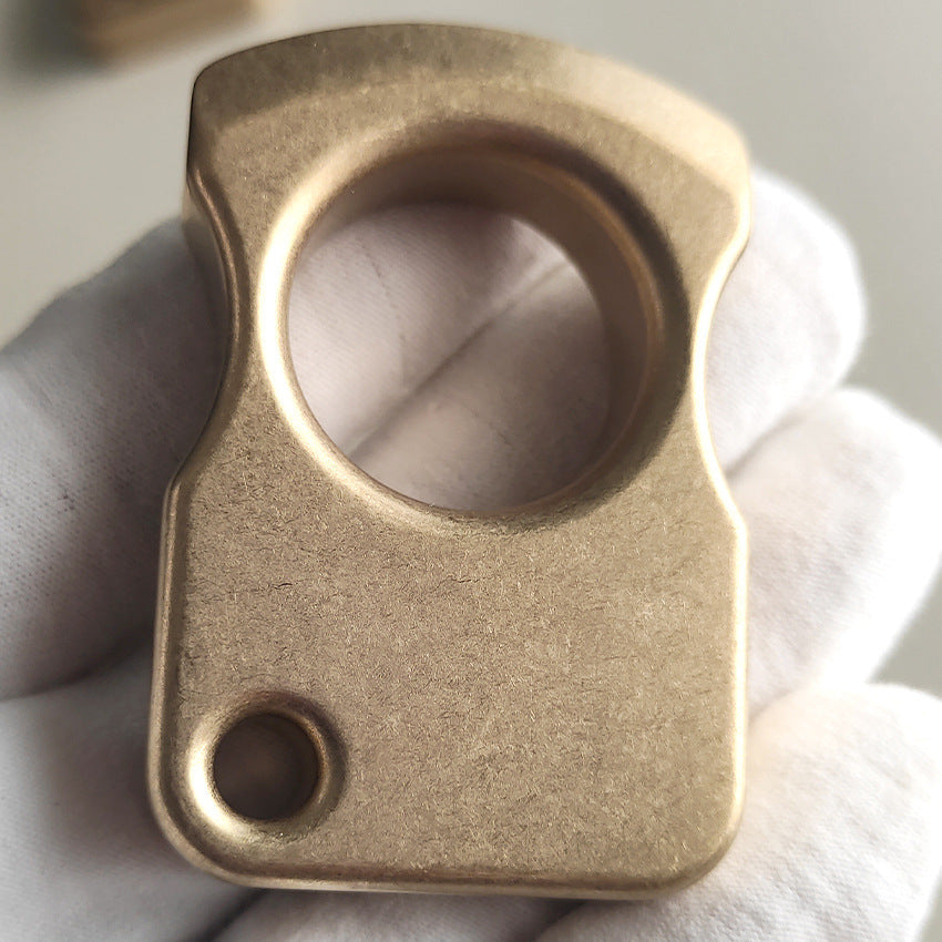Single Hole Brass Multi-style Edc Tool