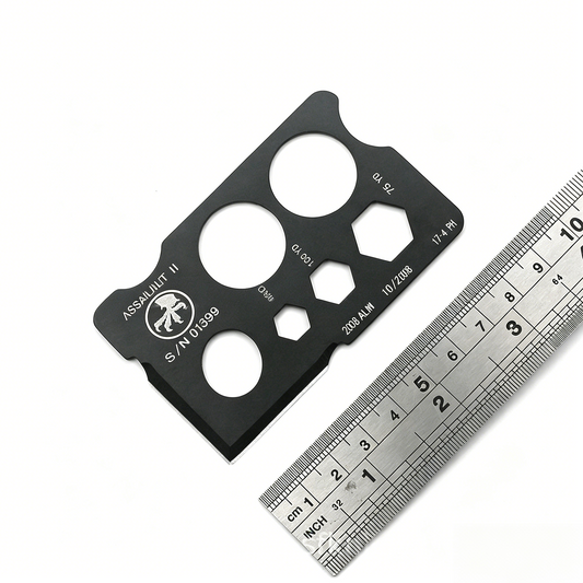 Outdoor Camping Multi-Tool Card | Portable Stainless Steel EDC Gear | Pocket Utility