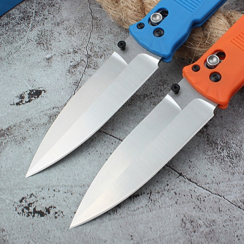 BM530 Herramienta plegable de exterior de acero 440C con mango de nailon duro y fibra de vidrio