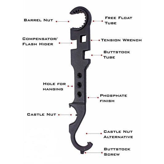 Outdoor Camping Multi-function Combination Wrench Tool