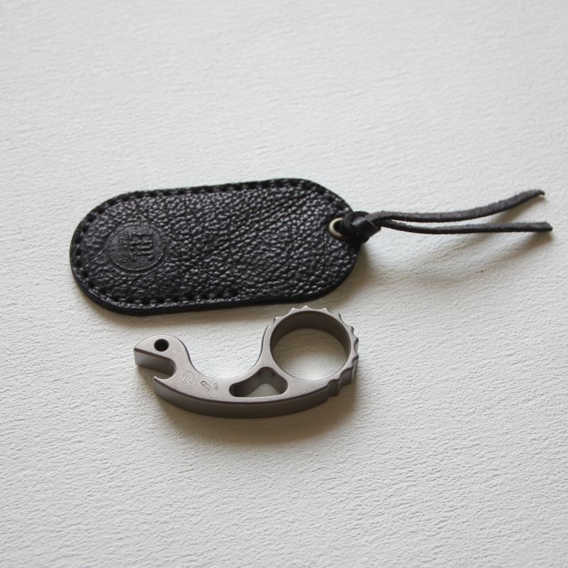 Titanium Alloy Snail Multi-function Bottle Opener Keyaccessoryr Backpack EDC Tool
