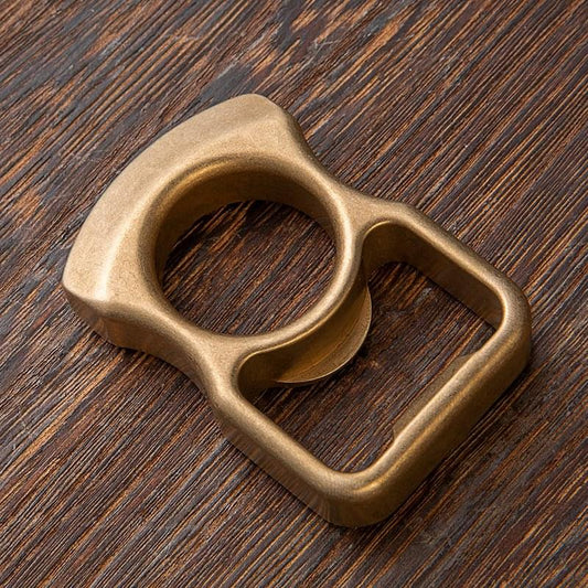 2023 Full Brass Stonewash Bottle Opener Knuck