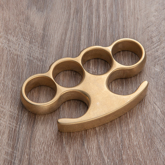 Old American Style Classic Brass Knuckles - Tacsafeworld EDC Gadgets