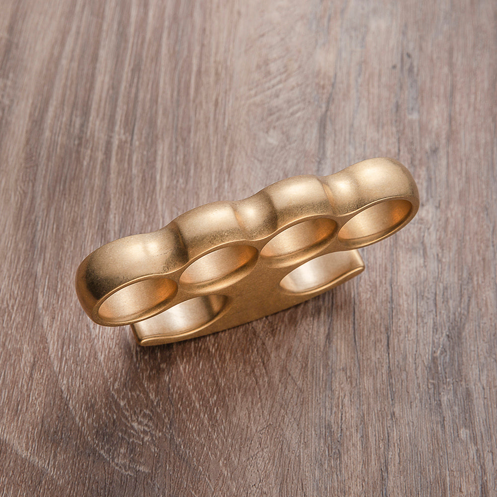 Puños de bronce clásicos de estilo americano antiguo - Gadgets EDC de Tacsafeworld