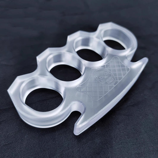 2024 New Clear Plastic Brass Knuckles - Tacsafeworld EDC Gadgets