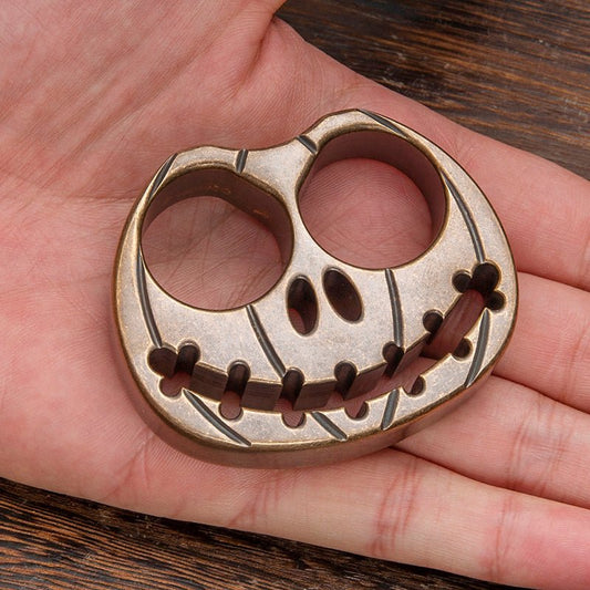 Big Pumpkin Antique Finish EDC Brass Knuckles - Tacsafeworld EDC Gadgets