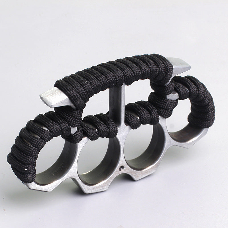 Multicolore Con corda Quattro dita Strumenti EDC tascabili da esterno