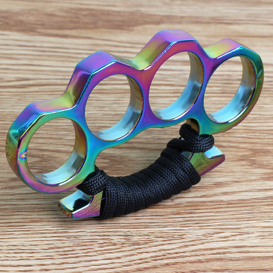 Dazzle Colorful Thickened Four Finger Outdoor Tool