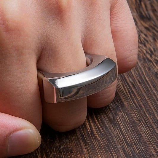 Nudillos de latón de un solo dedo de acero inoxidable 304 para mujer