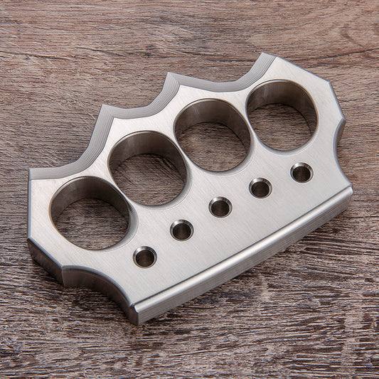 Real Stainless Steel Spiked Knuckles