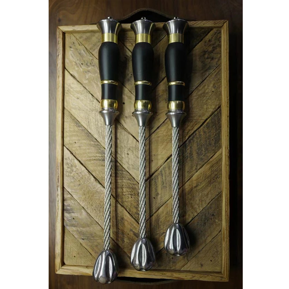 Self Defense Tactical Whip With Stainless Steel Hammer Head - Tacsafeworld EDC Gadgets