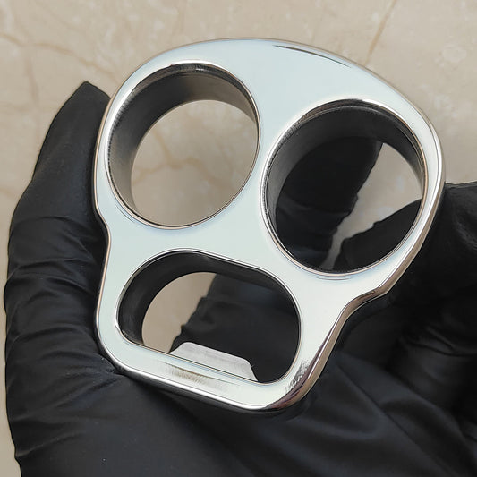 Stainless Steel Skull Brass Knuckles Bottle Opener - Tacsafeworld EDC Gadgets