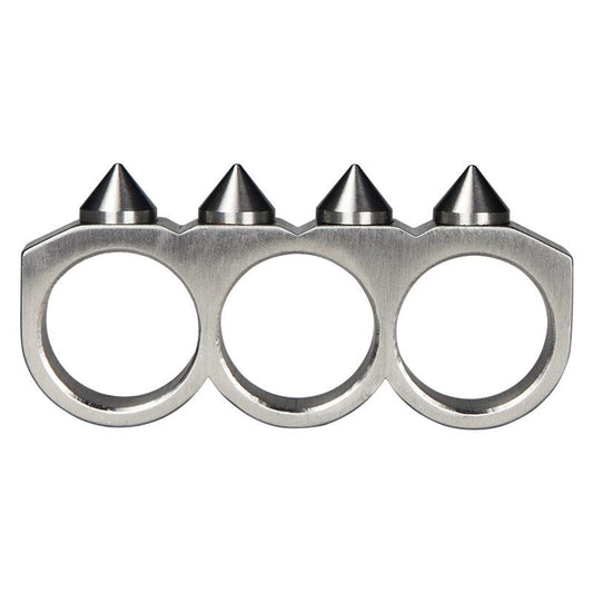 Spiked Brass Knuckles - Tacsafeworld EDC Gadgets