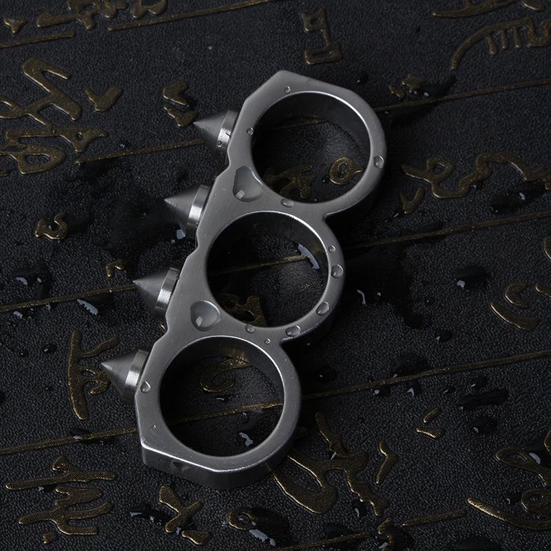 Spiked Brass Knuckles - Tacsafeworld EDC Gadgets