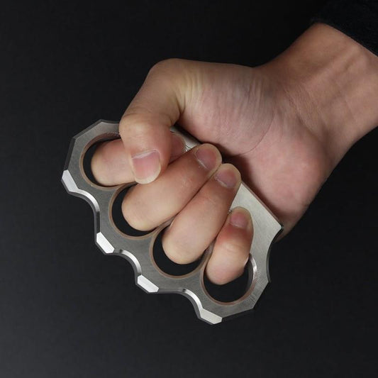 Brass Knuckle Rings Real 304 Stainless Steel - Tacsafeworld EDC Gadgets