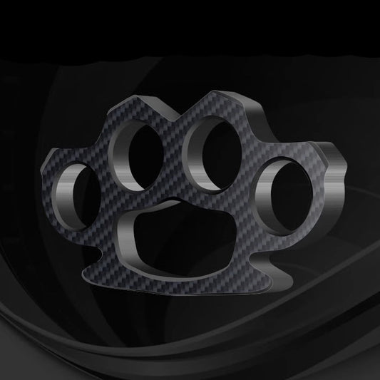 2023 New Carbon Fiber Brass Knuckles - Tacsafeworld EDC Gadgets