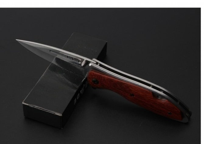 Herramienta EDC plegable de exterior DA76 Redwood