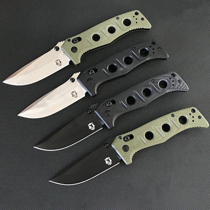 Liome 273 Folding G10 Handle Stone Washing Outdoor Pocket EDC Tool