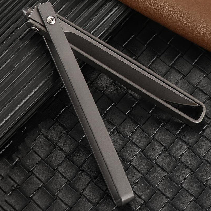 Handle Folding Outdoor Pocket Tool with Leather Case