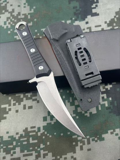 SBK D2 Stahl Stonewashed Oberfläche Outdoor-Werkzeug