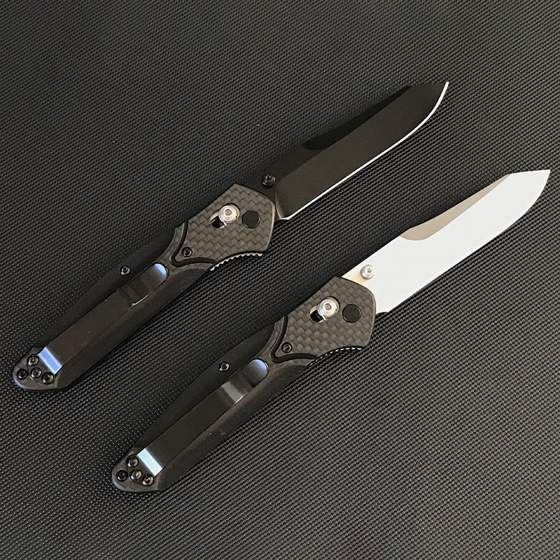 Liome 940 Utensile tascabile da esterno EDC pieghevole con manico in fibra di carbonio