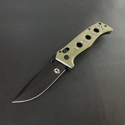 Liome 273 Folding G10 Handle Stone Washing Outdoor Pocket EDC Tool