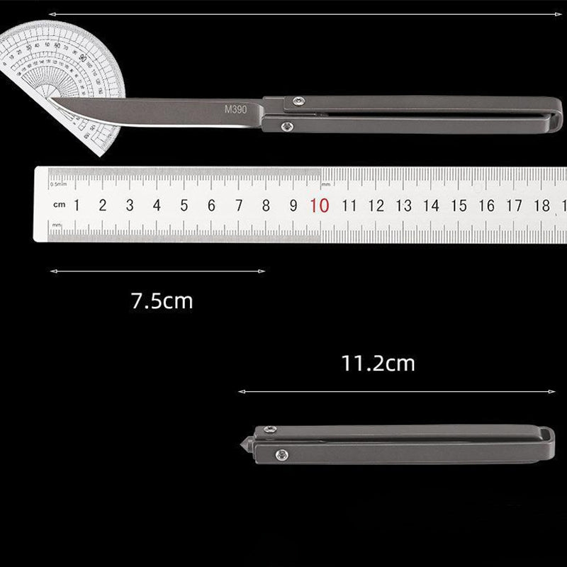 Handle Folding Outdoor Pocket Tool with Leather Case