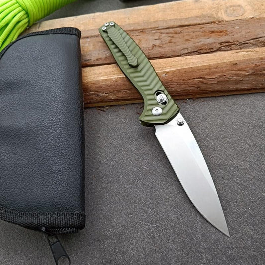 BM781 Green D2 Steel Folding Outdoor Tool
