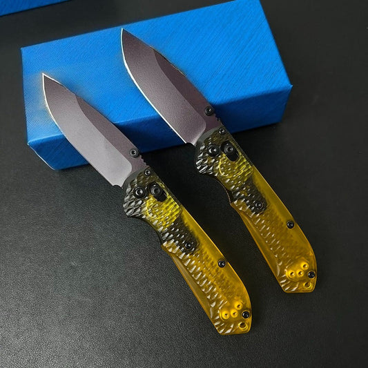 BM Mini 565PL-2501 Hammered Clear PEI Handle Outdoor Tool