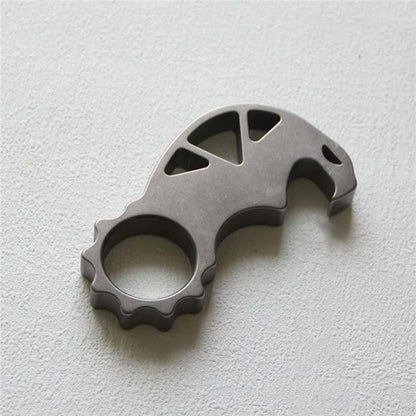 Titanium Monster Bottle Opener Multi-Function Keyaccessoryr EDC Backpack Tool