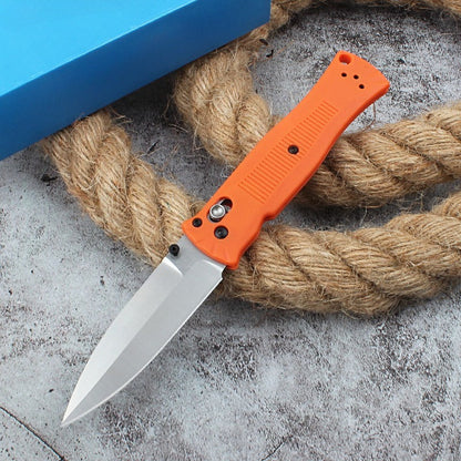 BM530 Herramienta plegable de exterior de acero 440C con mango de nailon duro y fibra de vidrio