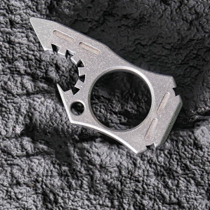 Shark Bottle Opener Outdoor Edc Backpack Keyaccessoryr Tool