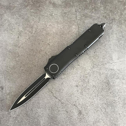 Ferramenta EDC de bolso para exterior D2, com cabo de alumínio