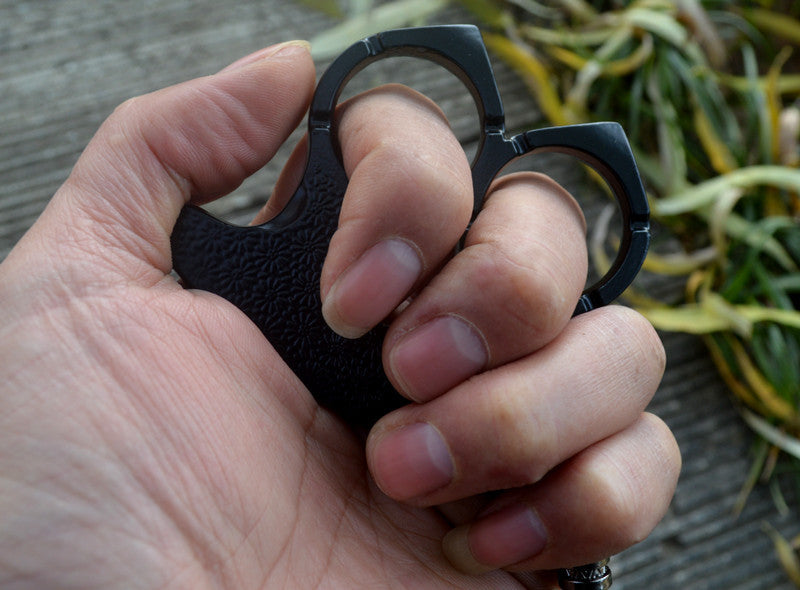 Anillo de dos dedos EDC (herramienta de transporte diario)