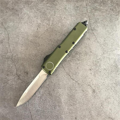 Ferramenta EDC de bolso para exterior D2, com cabo de alumínio