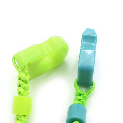 Herramienta EDC portátil de plástico PA fluorescente para exteriores de un solo orificio