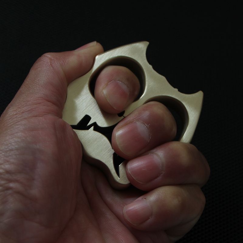 Thickened Dog Head metal Two-hole Outdoor Tool