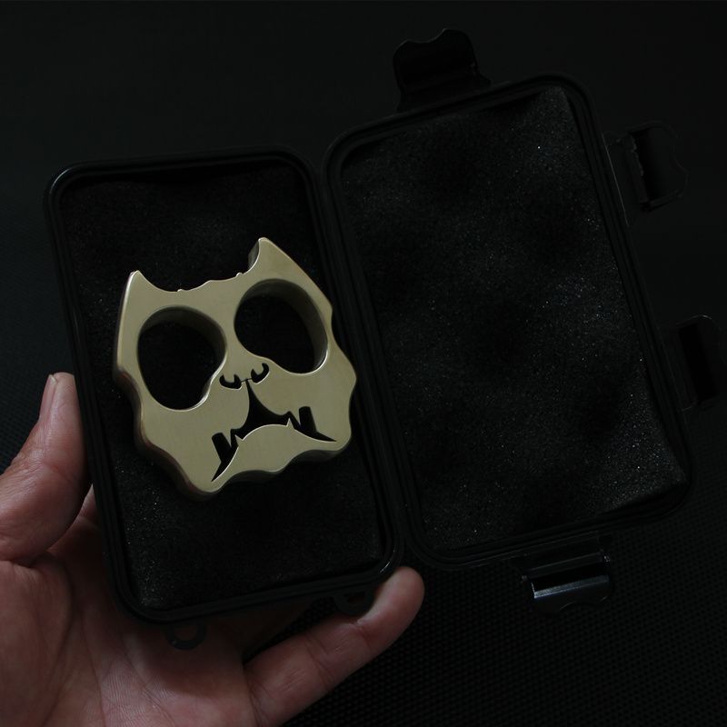 Thickened Dog Head metal Two-hole Outdoor Tool