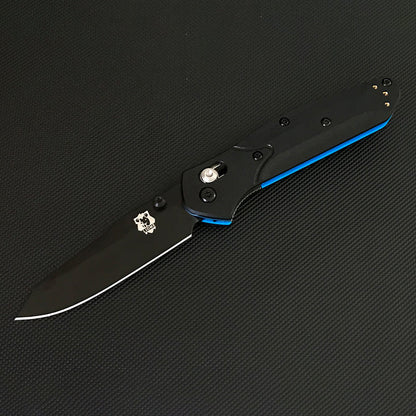 Herramienta EDC portátil plegable Liome 945 con mango G10 bicolor para exteriores