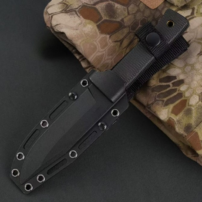Herramientas de exterior de acero SK-5 49LCKD con revestimiento de teflón negro