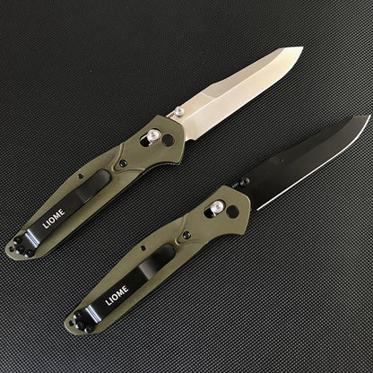 Utensile pieghevole Liome 940 da esterno, con manico in alluminio