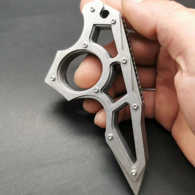Dragon Teeth-Steel Strumento EDC Esterno Monoforo