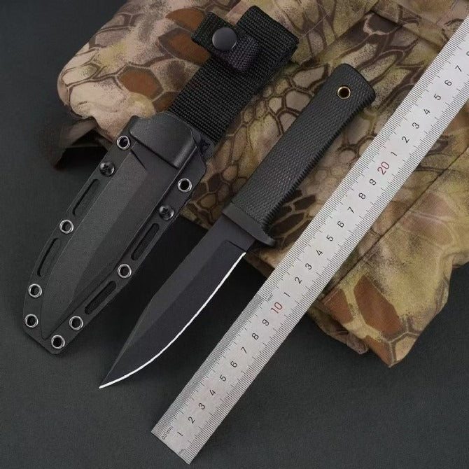 Herramientas de exterior de acero SK-5 49LCKD con revestimiento de teflón negro