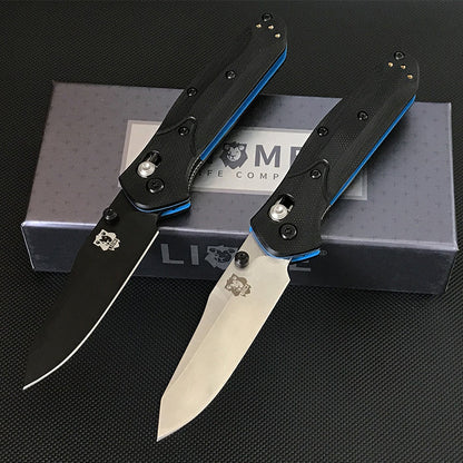 Herramienta EDC portátil plegable Liome 945 con mango G10 bicolor para exteriores