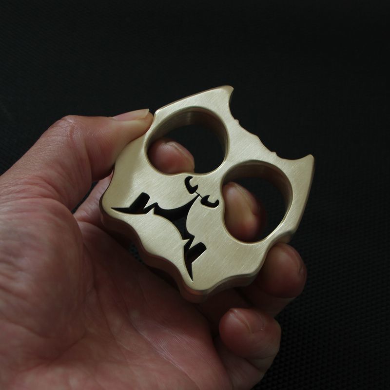 Thickened Dog Head metal Two-hole Outdoor Tool