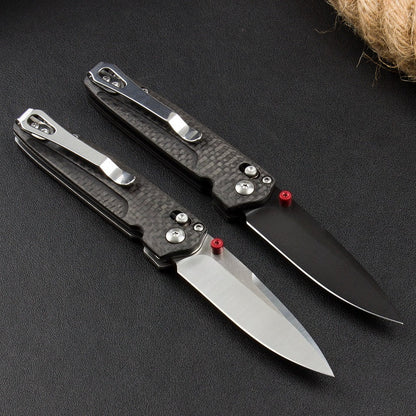 BM485 Kohlefasergriff D2 Outdoor Klappwerkzeug