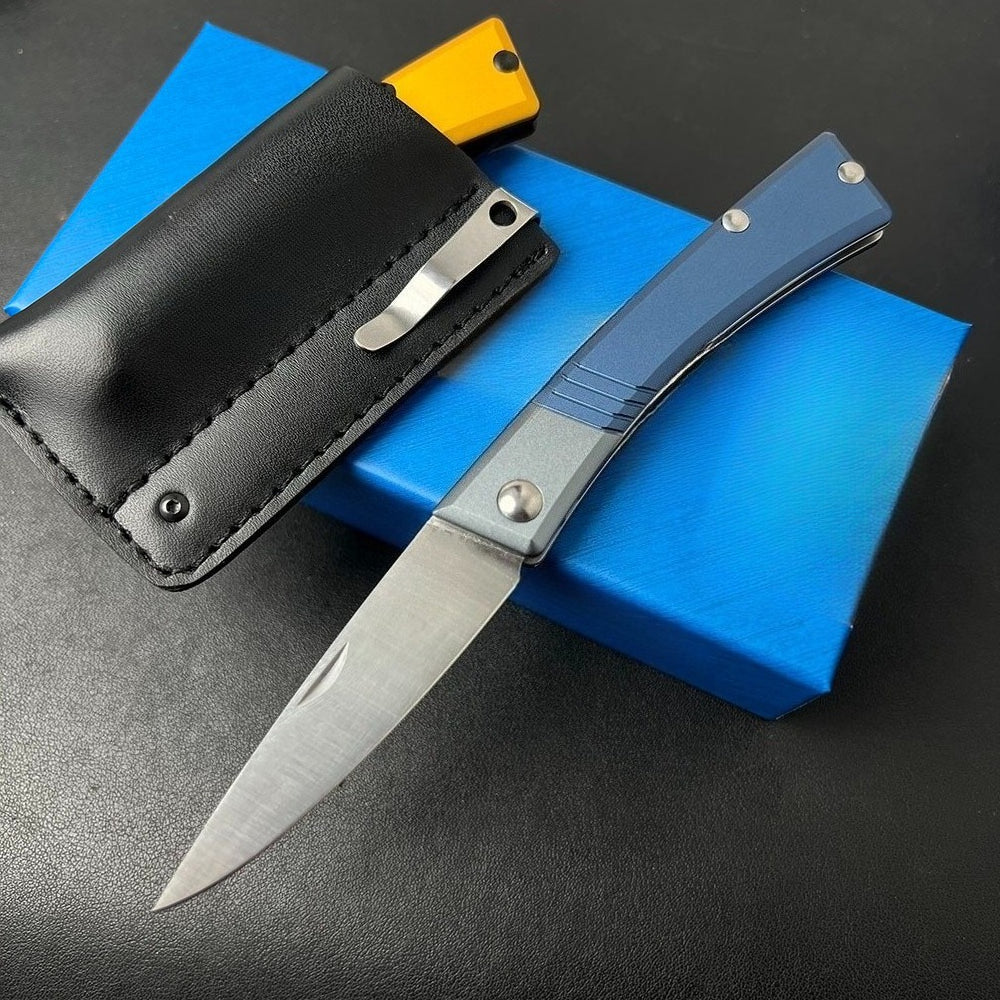 BM315 M390 Steel with 6061-T6 Aluminum Handle for Outdoor Folding Tool