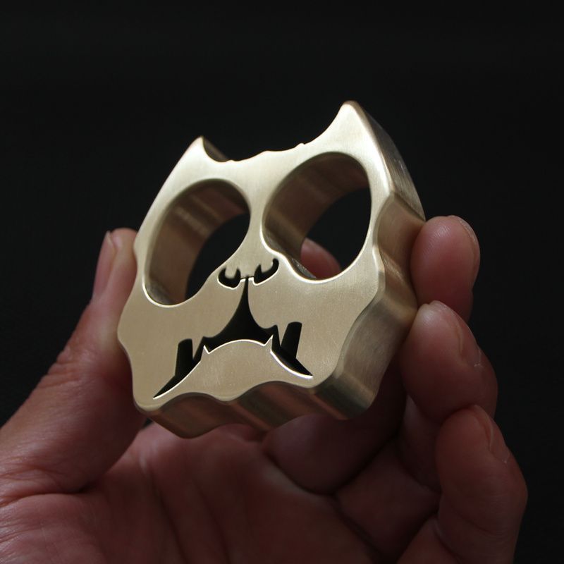 Thickened Dog Head metal Two-hole Outdoor Tool