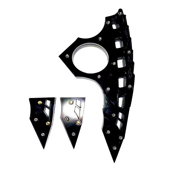 Set de Herramientas EDC de Plástico de Carbono para Exteriores